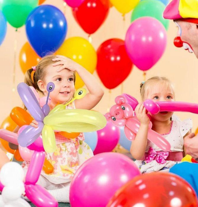 actividad de globoflexia para cumpleaños